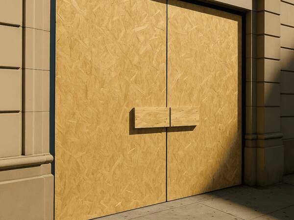 Emergency boarding up