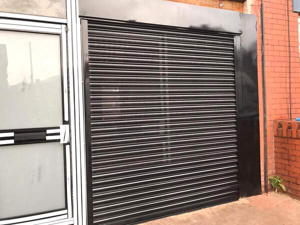 Security roller shutter