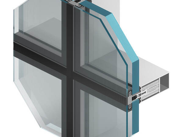 Structural glazing profile