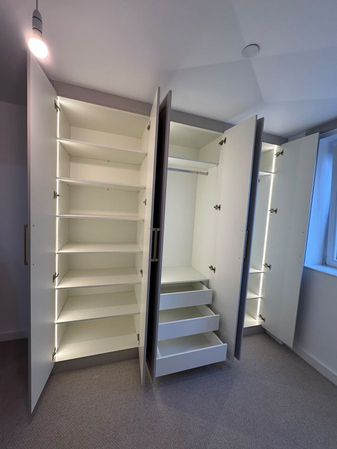 Walk-in wardrobe