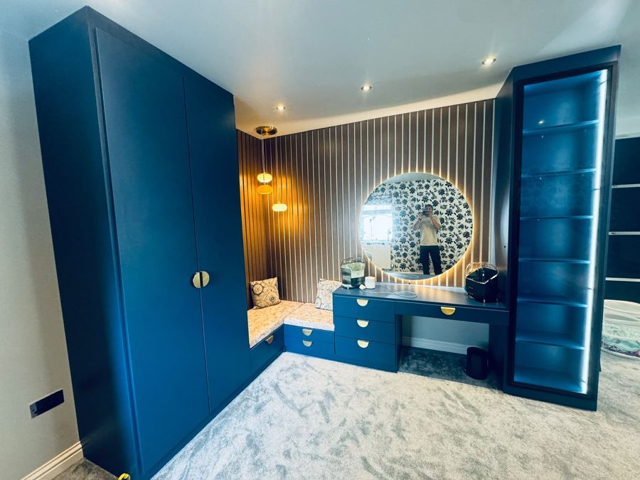 Walk-in wardrobe