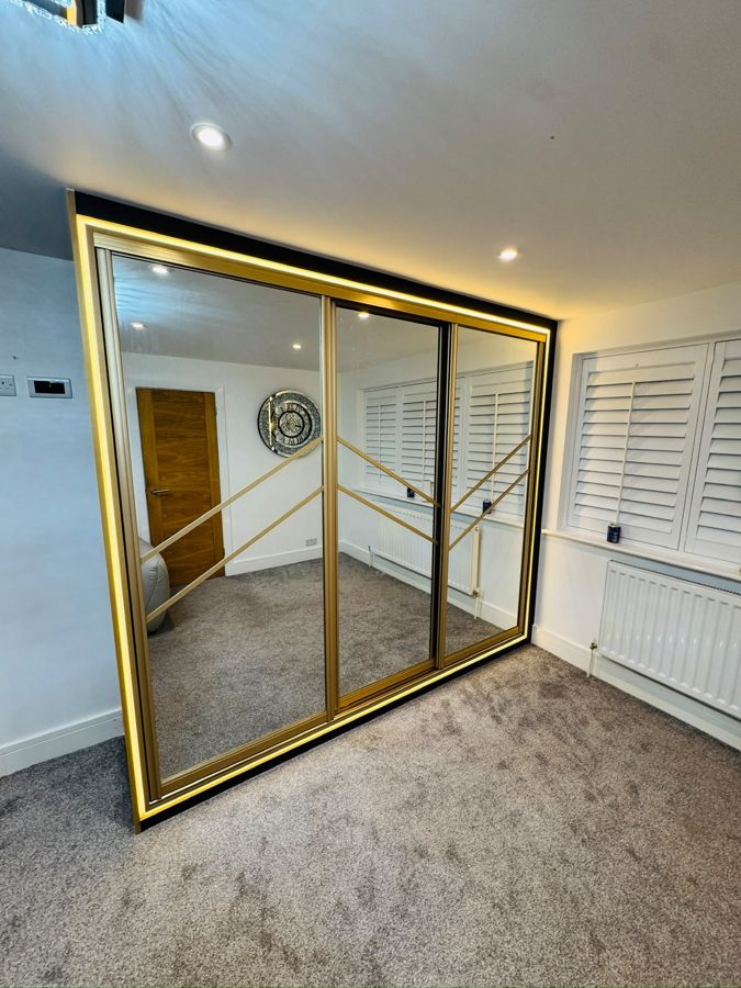 Walk-in wardrobe